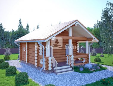 Баня 6х6 бревно