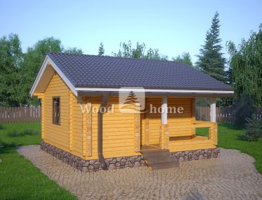 Строительство бань из профилированного бруса